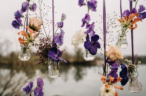 Purple Wedding by Lisa & Andreas Photography